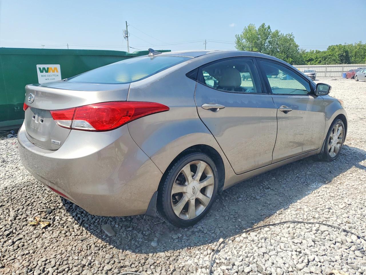 2013 Hyundai Elantra Limited Gold vin: 5NPDH4AE6DH154569