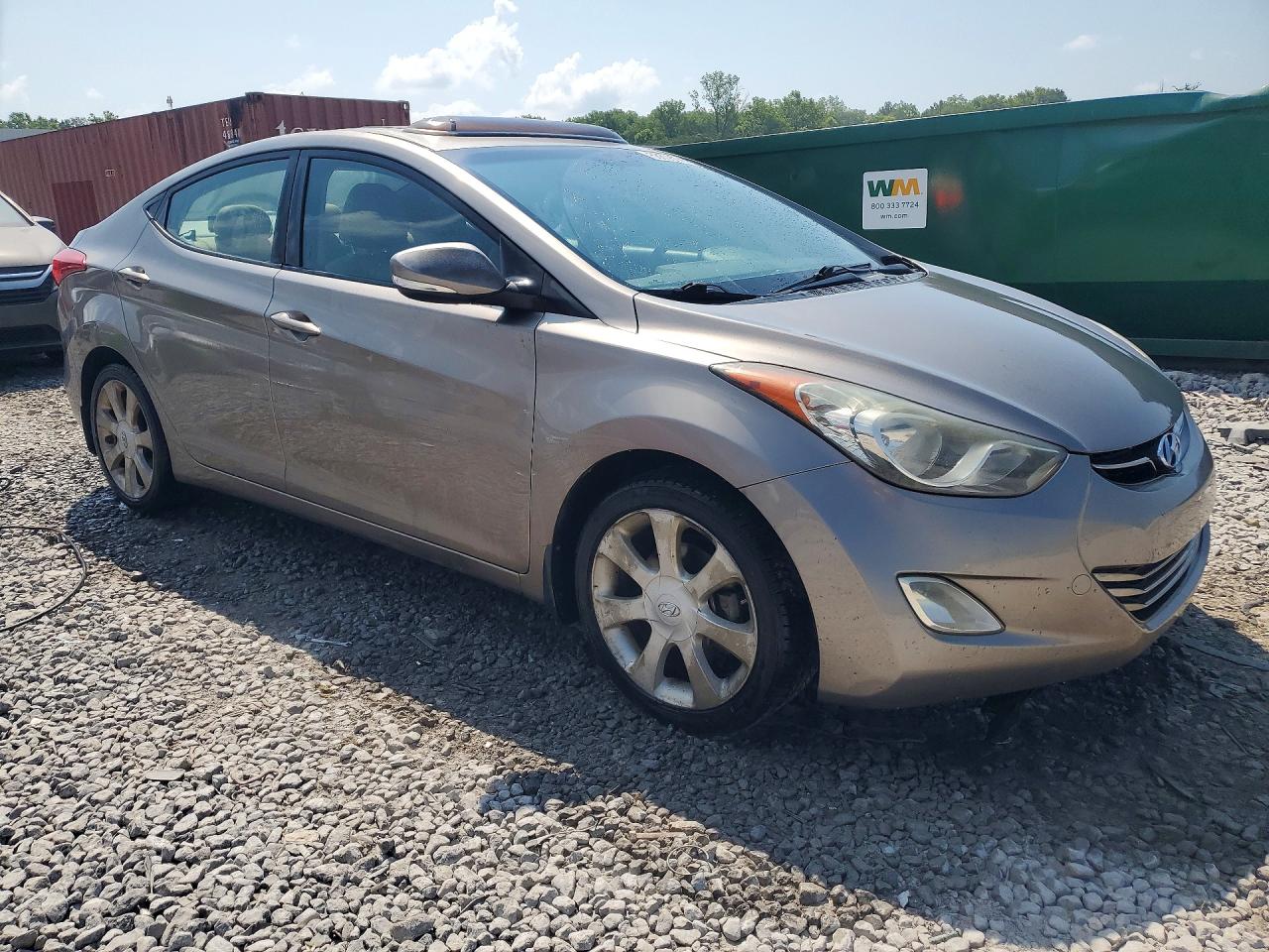 2013 Hyundai Elantra Limited Gold vin: 5NPDH4AE6DH154569