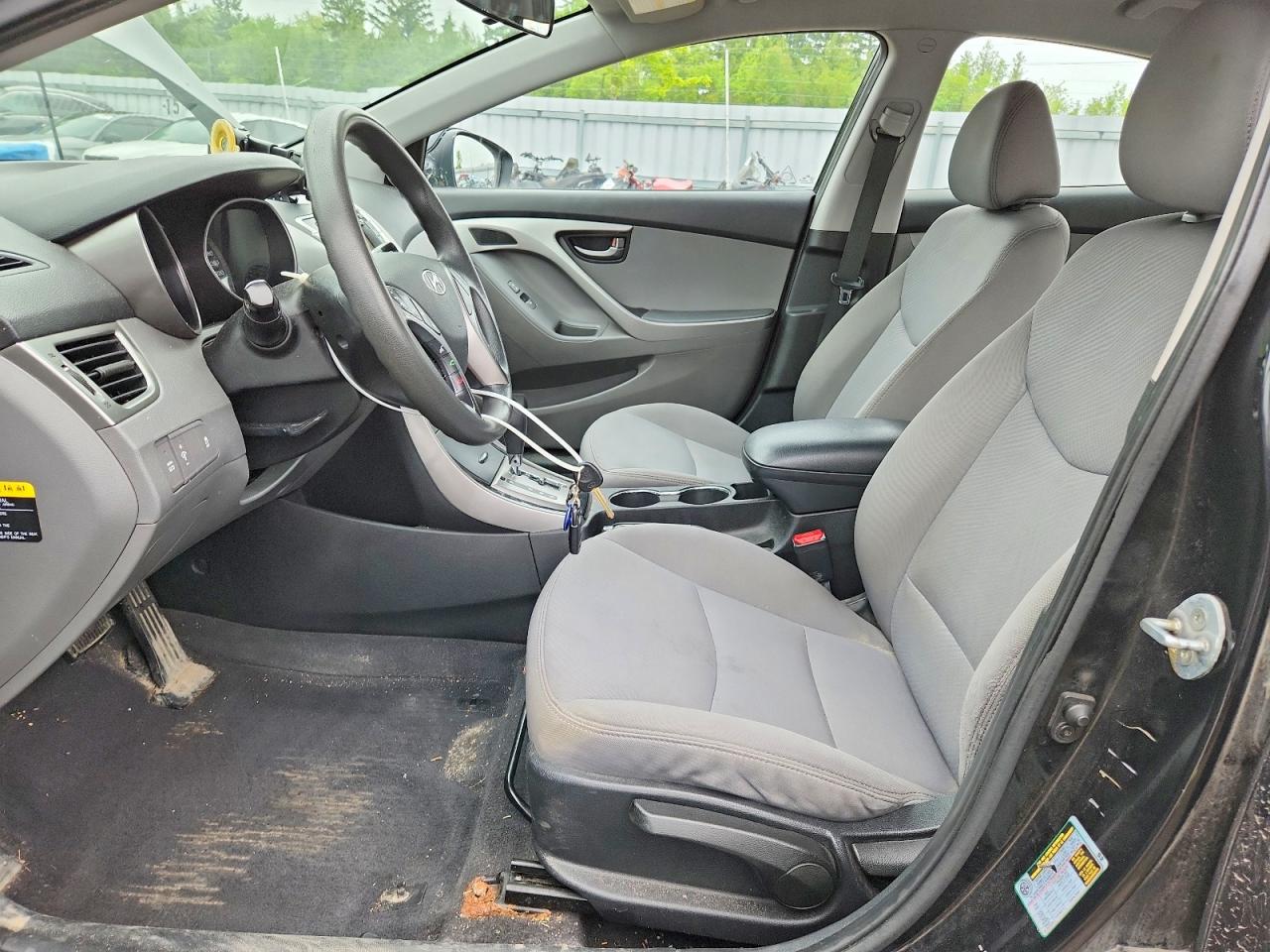 2013 Hyundai Elantra Gls Black vin: 5NPDH4AE6DH163353
