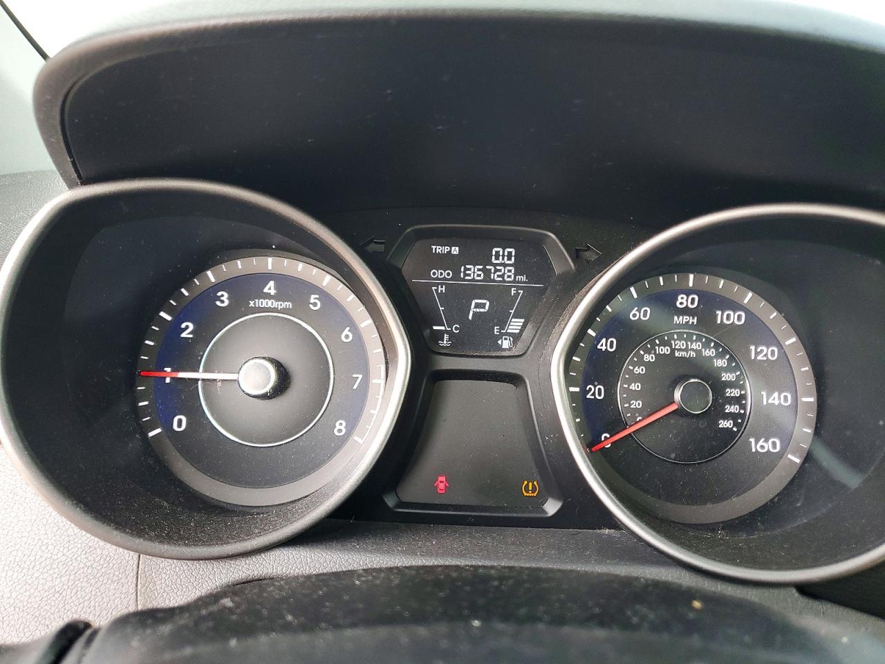 2013 Hyundai Elantra Gls Gray vin: 5NPDH4AE6DH181318