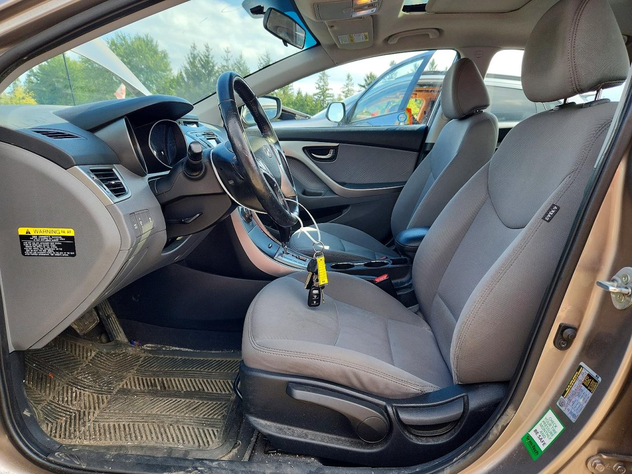 2013 Hyundai Elantra Gls Silver vin: 5NPDH4AE6DH187717