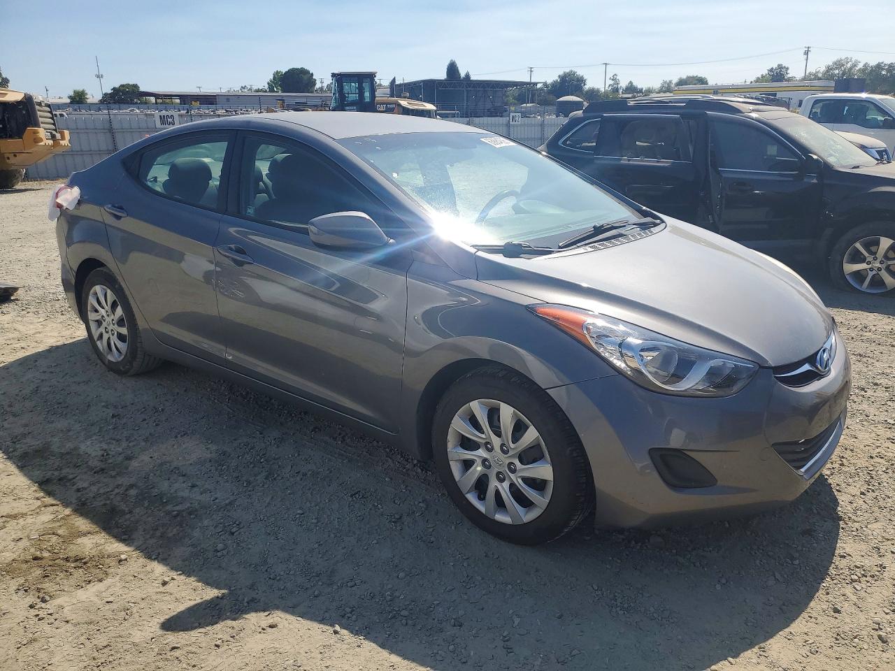 2013 Hyundai Elantra Gls Серый vin: 5NPDH4AE6DH198040