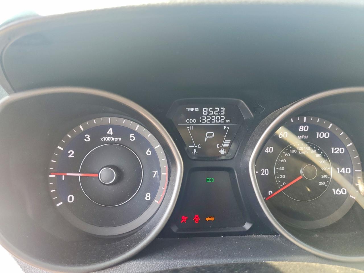 2013 Hyundai Elantra Gls Серый vin: 5NPDH4AE6DH198040