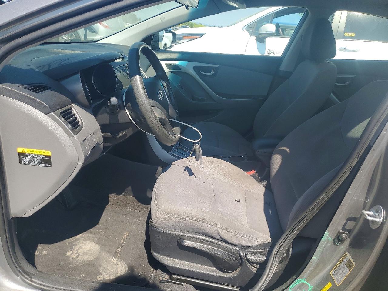 2013 Hyundai Elantra Gls Серый vin: 5NPDH4AE6DH198040