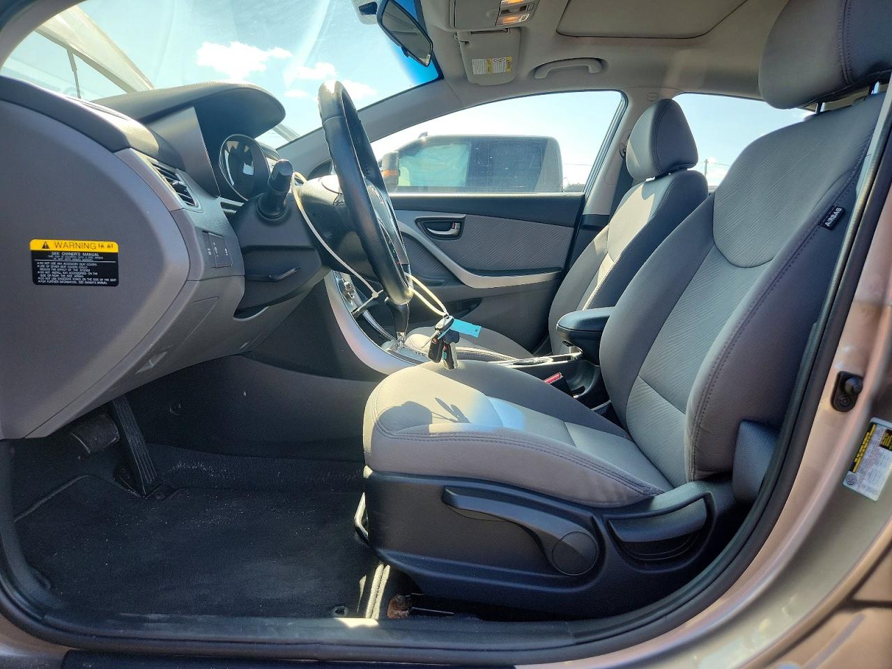 2013 Hyundai Elantra Gls Brown vin: 5NPDH4AE6DH213233