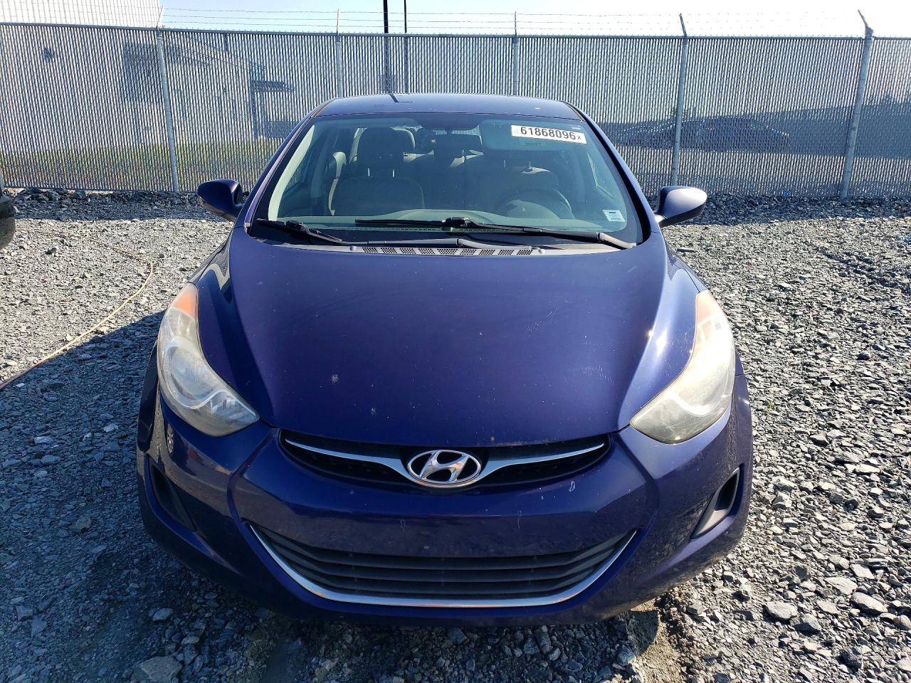 2013 Hyundai Elantra Gls Blue vin: 5NPDH4AE6DH217220