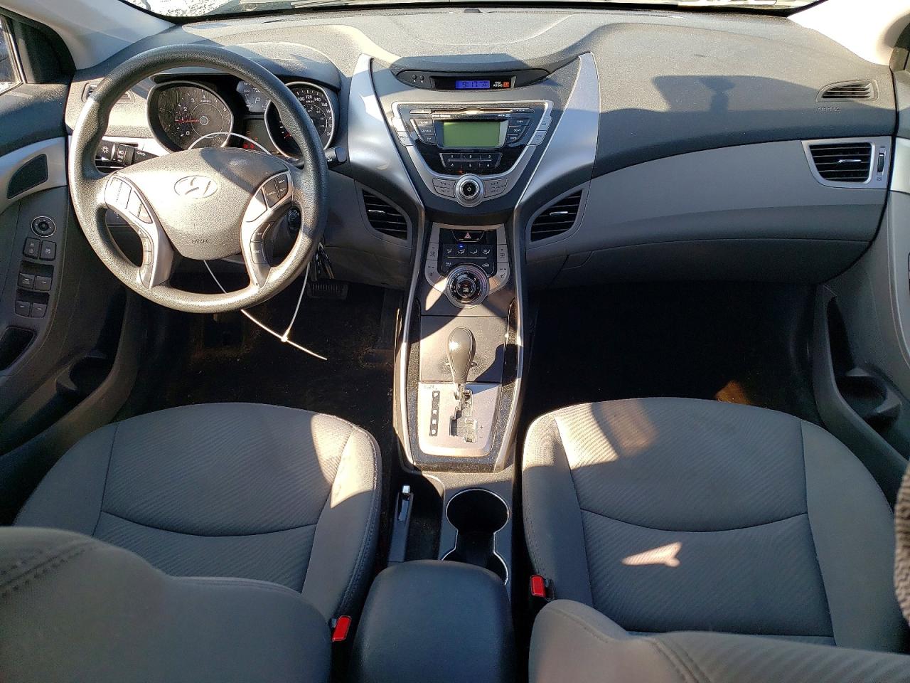 2013 Hyundai Elantra Gls Blue vin: 5NPDH4AE6DH217220