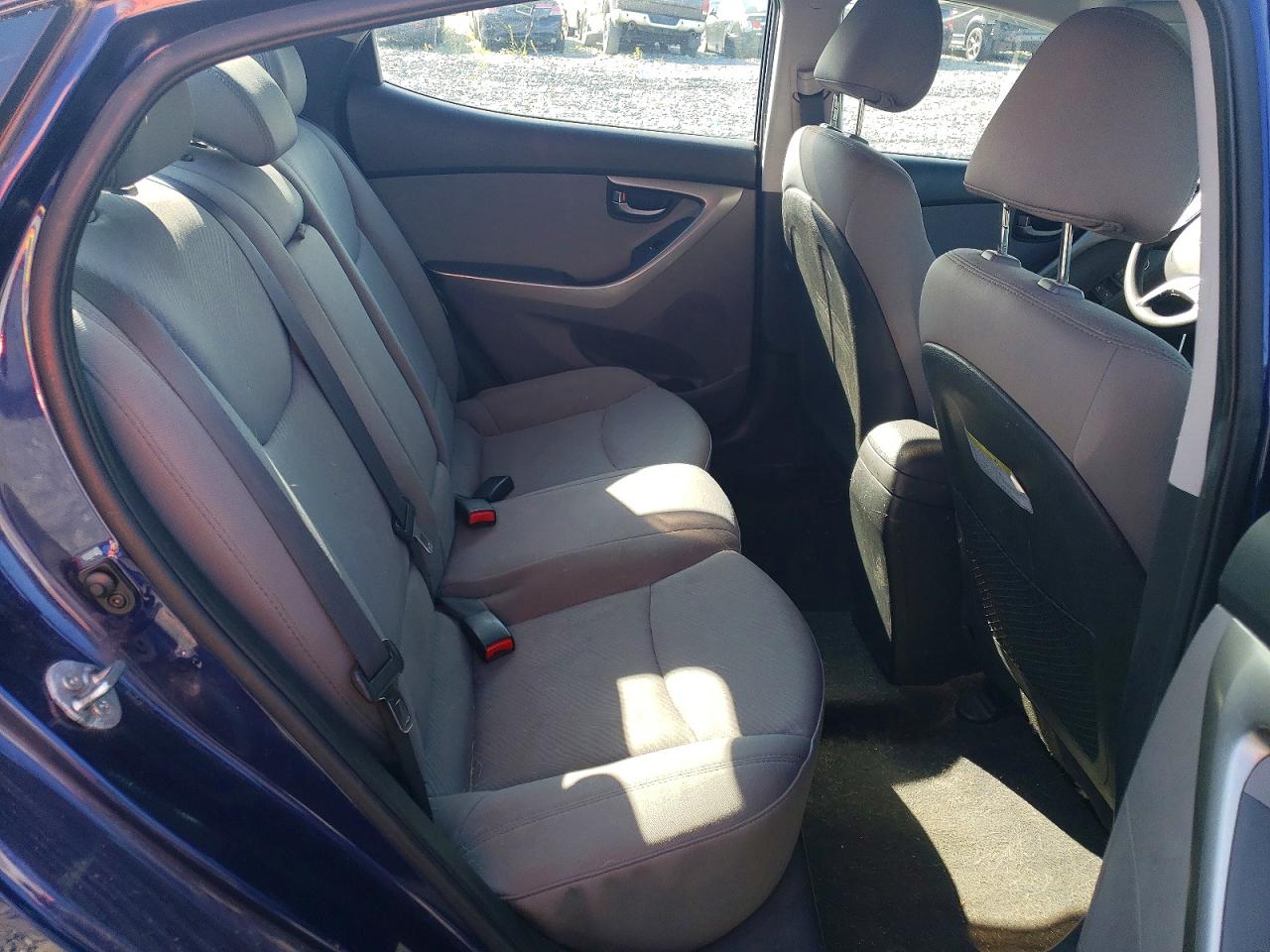 2013 Hyundai Elantra Gls Blue vin: 5NPDH4AE6DH217220