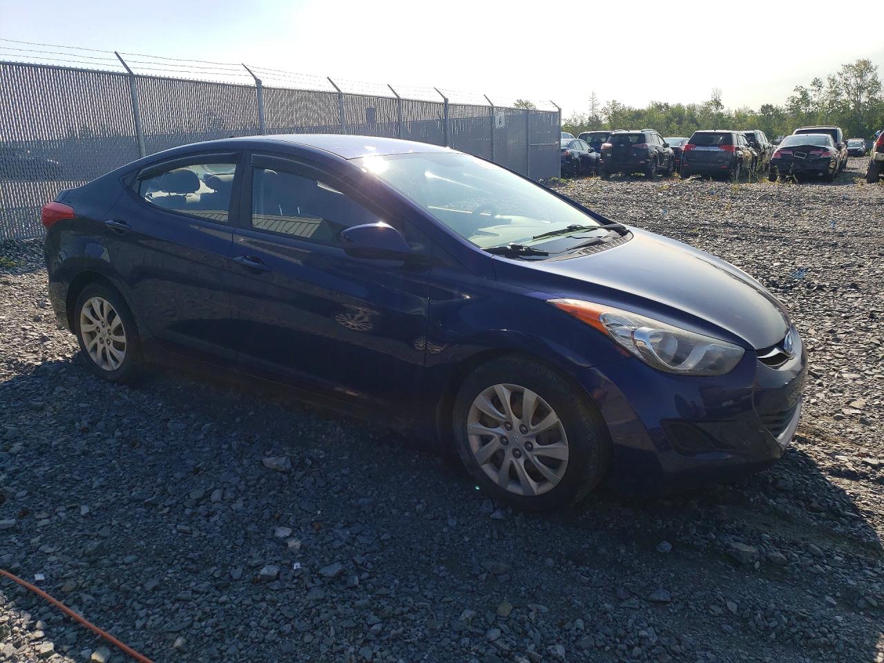 2013 Hyundai Elantra Gls Blue vin: 5NPDH4AE6DH217220
