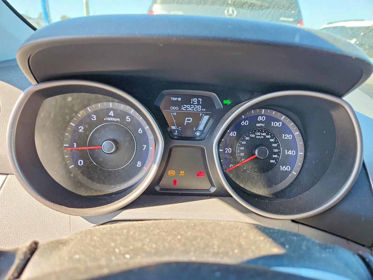 2013 Hyundai Elantra Gls Серебряный vin: 5NPDH4AE6DH227584