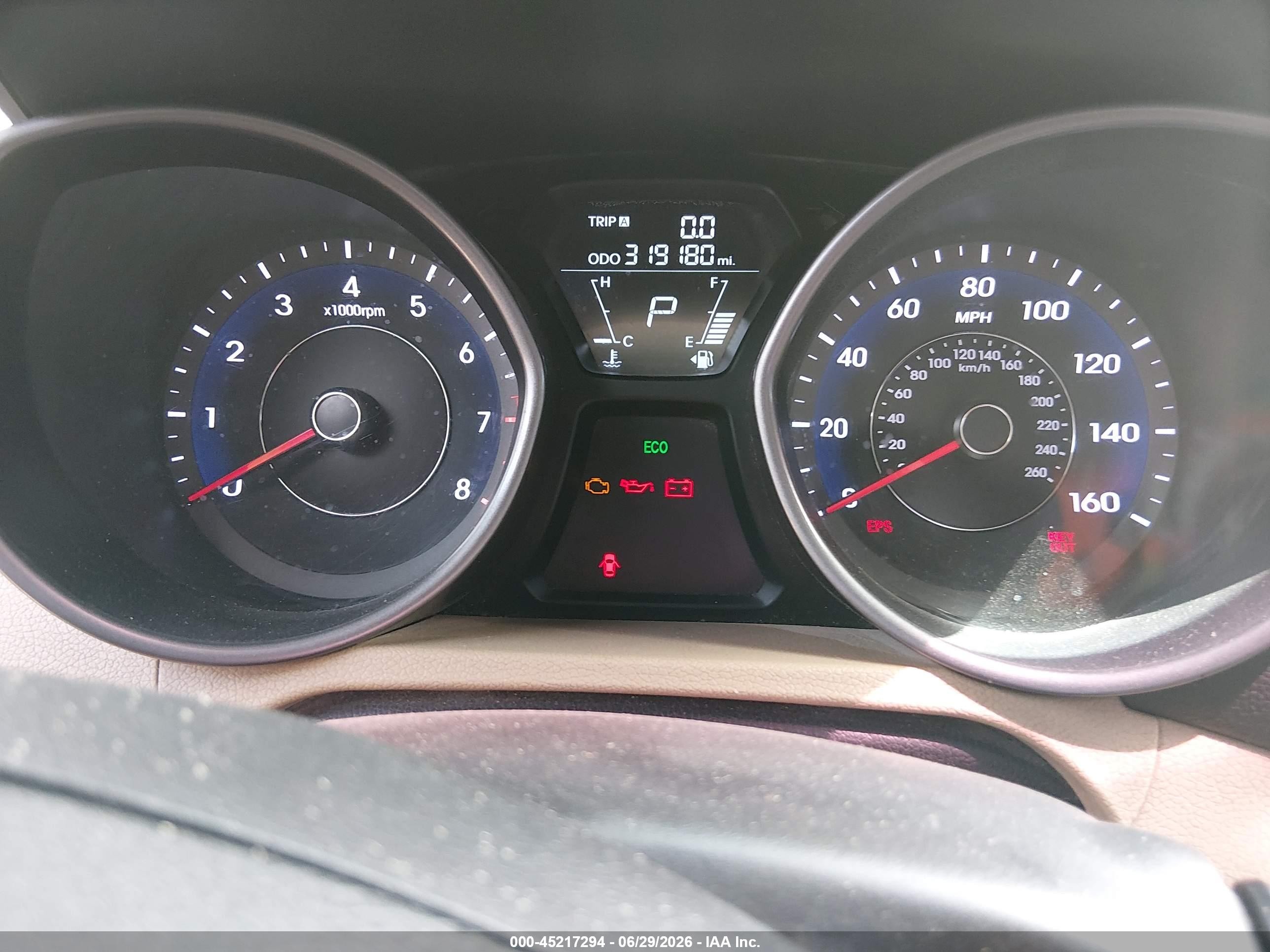 2013 Hyundai Elantra Limited Beige vin: 5NPDH4AE6DH236141