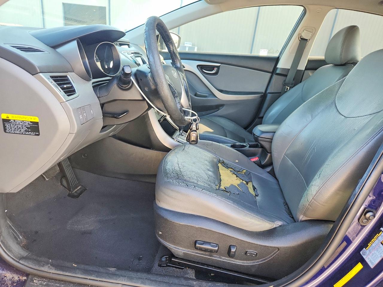 2013 Hyundai Elantra Limited Blue vin: 5NPDH4AE6DH248189
