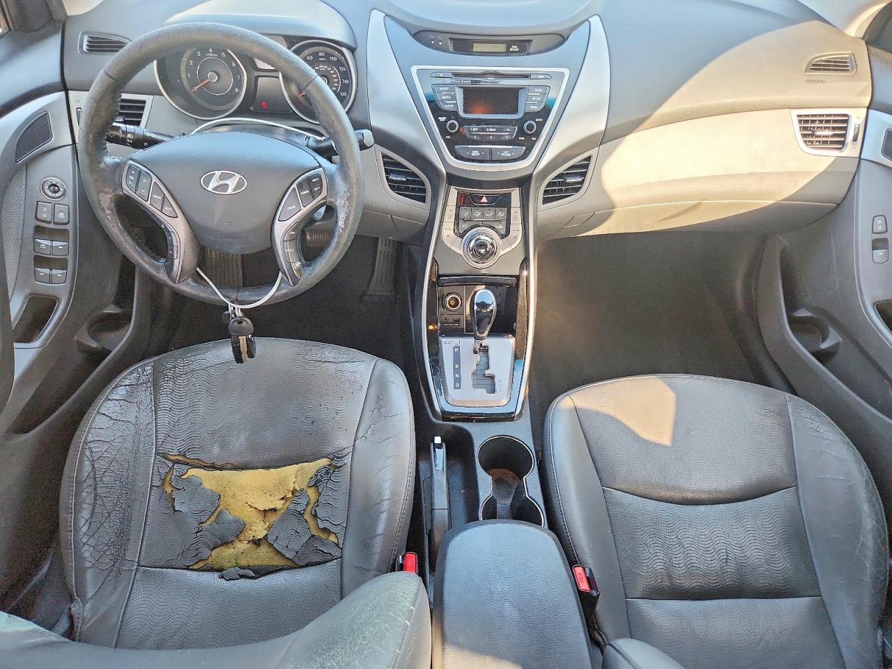 2013 Hyundai Elantra Limited Blue vin: 5NPDH4AE6DH248189