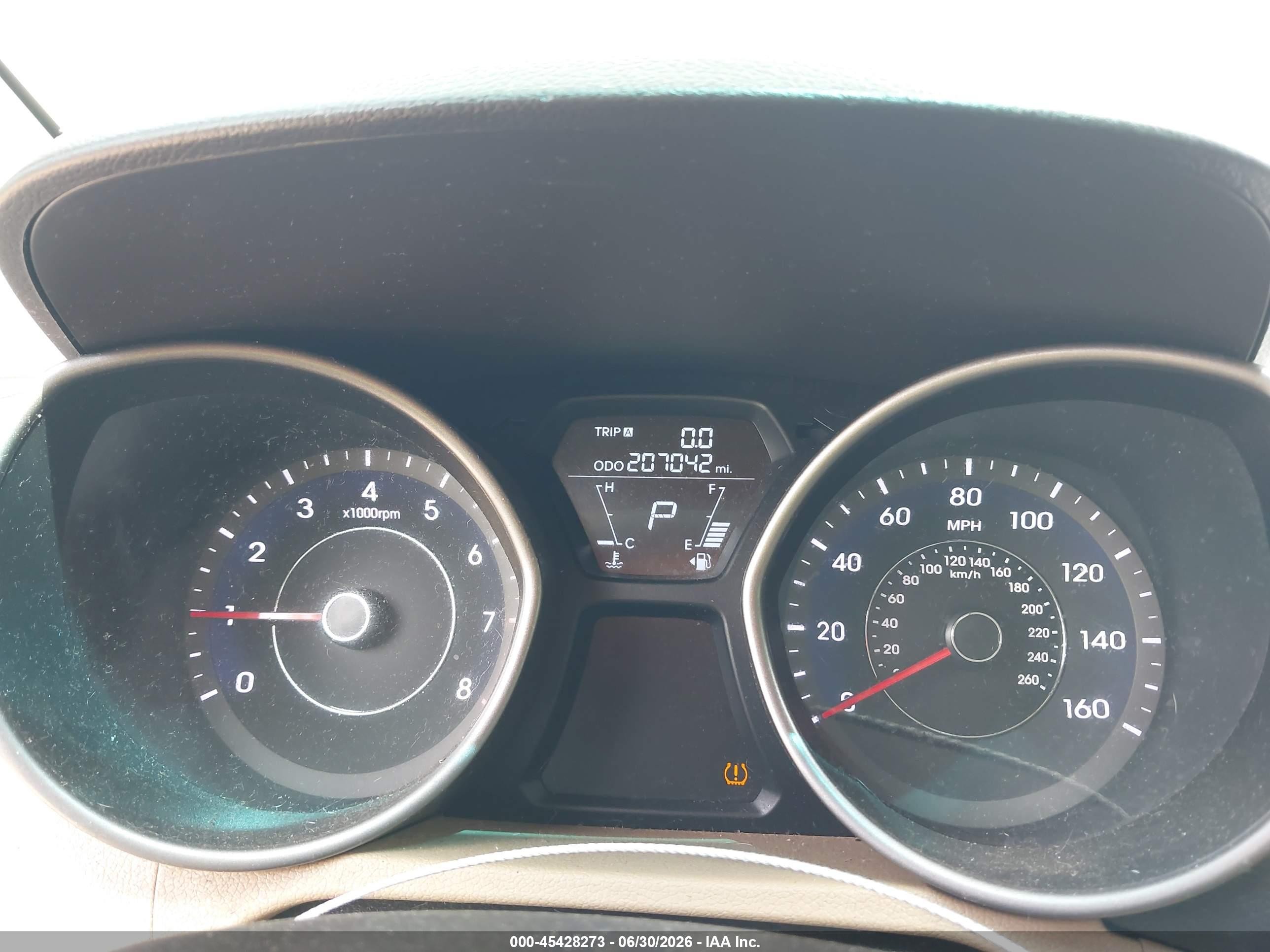 2013 Hyundai Elantra Gls Черный vin: 5NPDH4AE6DH255496