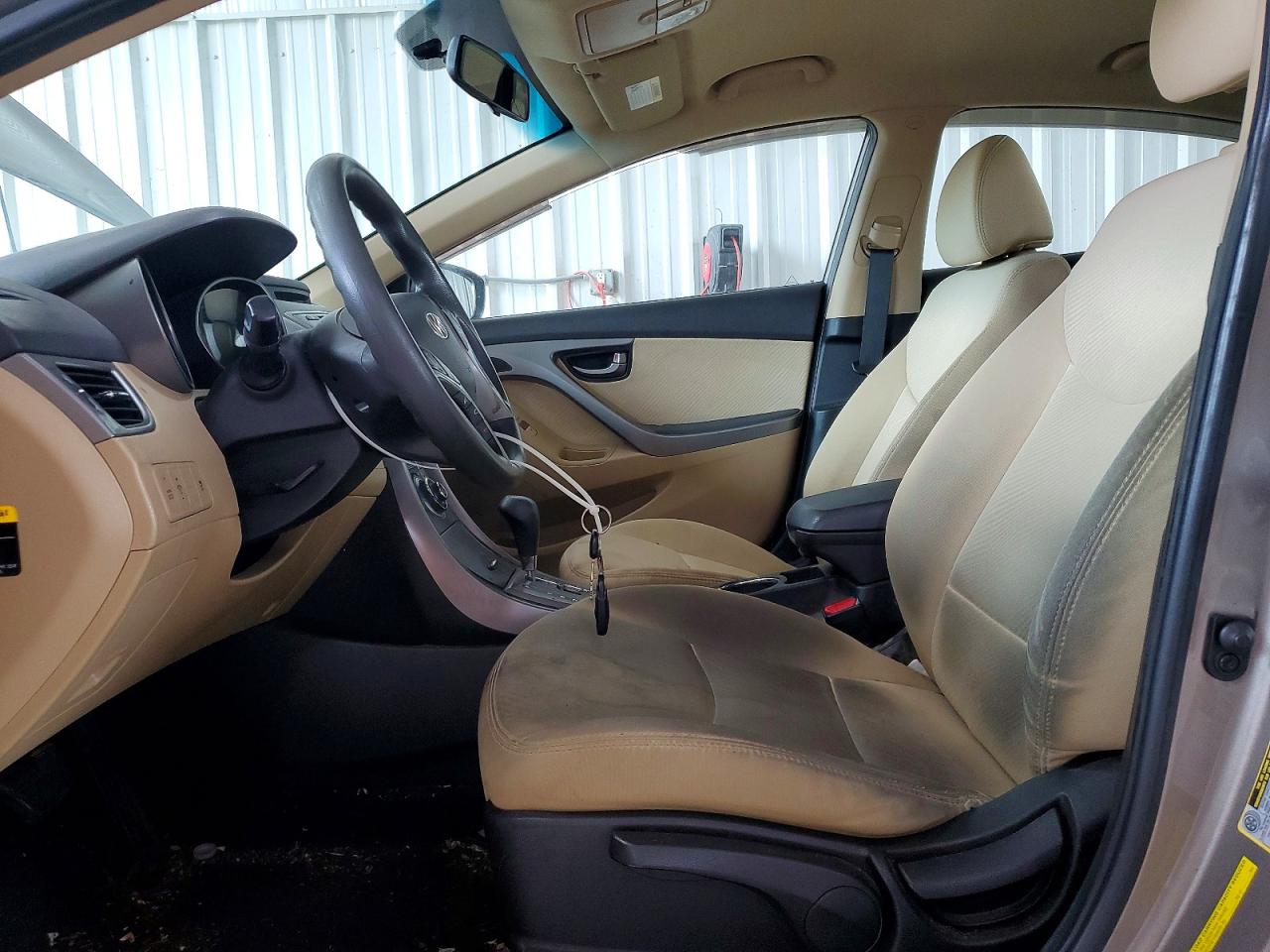2013 Hyundai Elantra Gls Brown vin: 5NPDH4AE6DH257068