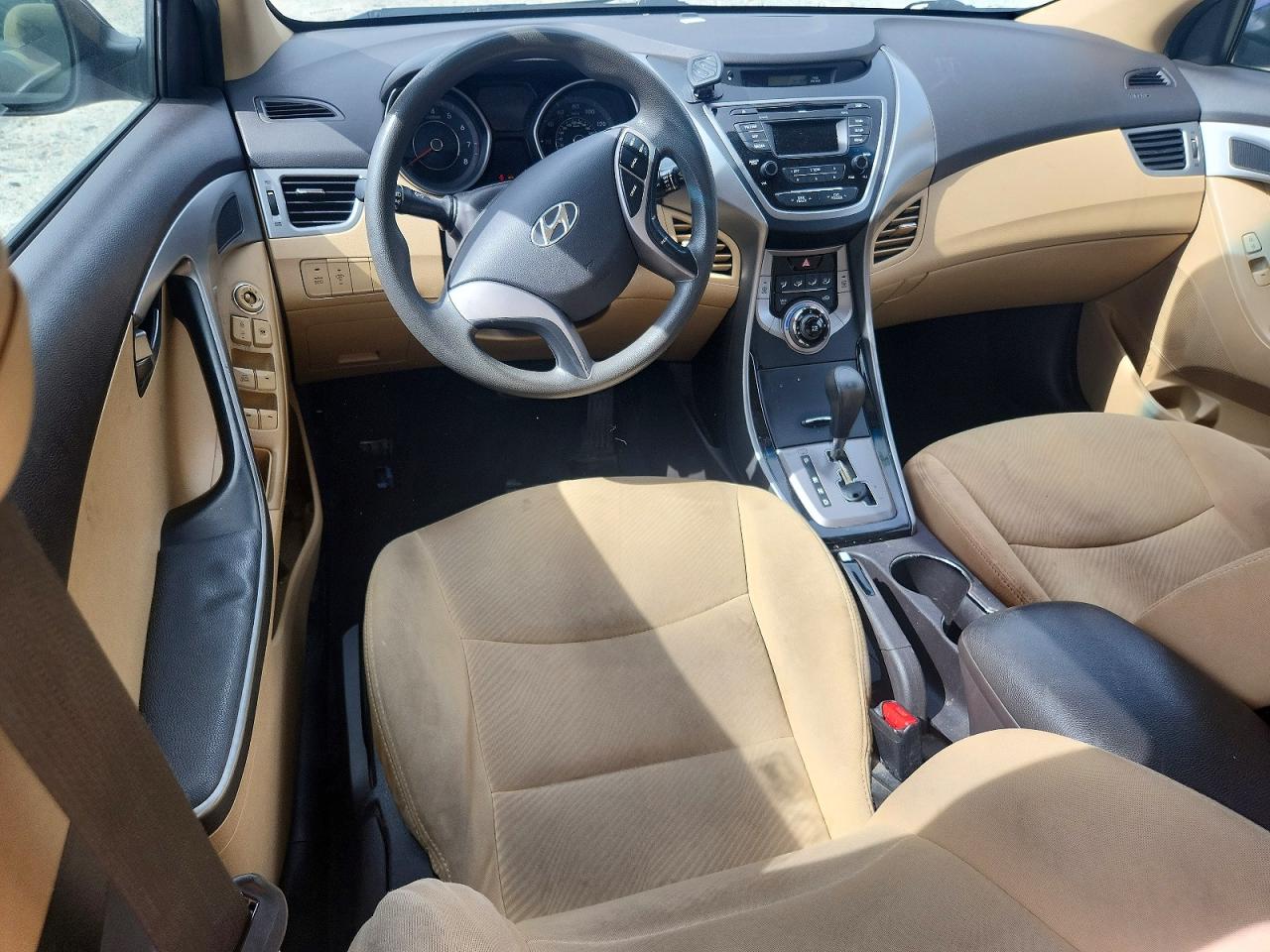 2013 Hyundai Elantra Gls Blue vin: 5NPDH4AE6DH259760