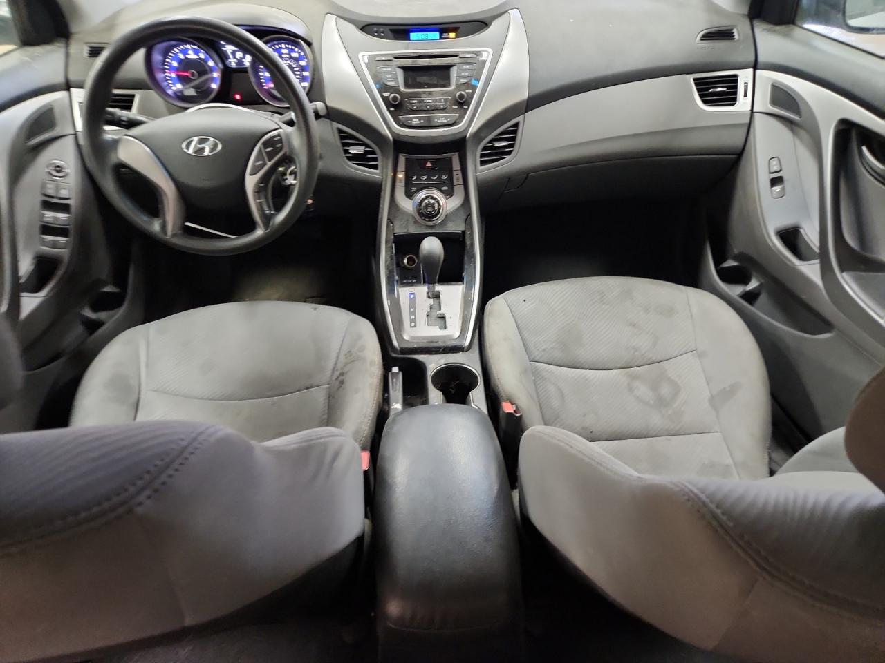 2013 Hyundai Elantra Gls Silver vin: 5NPDH4AE6DH263131