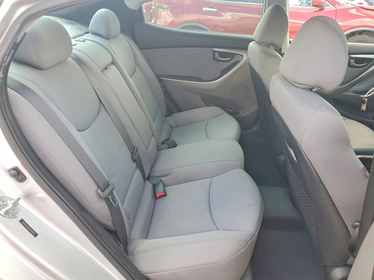 2013 Hyundai Elantra Gls Silver vin: 5NPDH4AE6DH268524