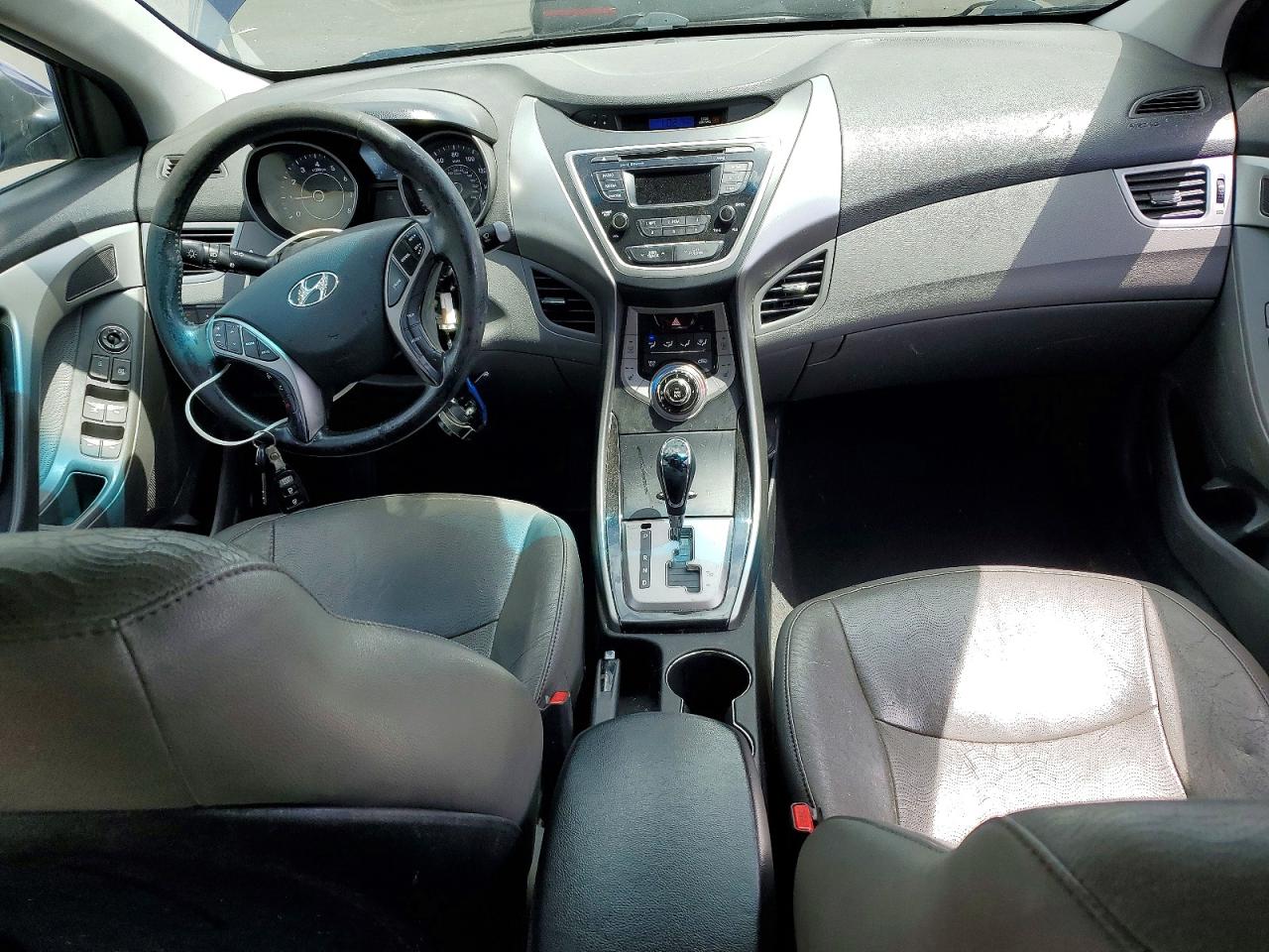 2013 Hyundai Elantra Limited Blue vin: 5NPDH4AE6DH276476