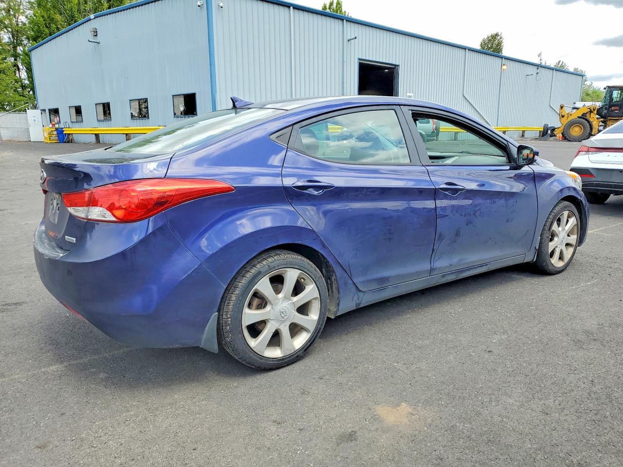 2013 Hyundai Elantra Limited Blue vin: 5NPDH4AE6DH276476