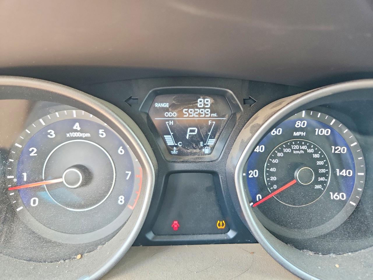 2013 Hyundai Elantra Limited Синий vin: 5NPDH4AE6DH277076
