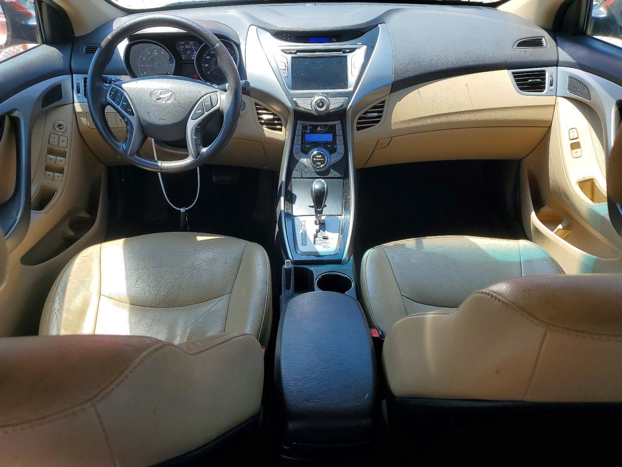 2013 Hyundai Elantra Limited Red vin: 5NPDH4AE6DH277420