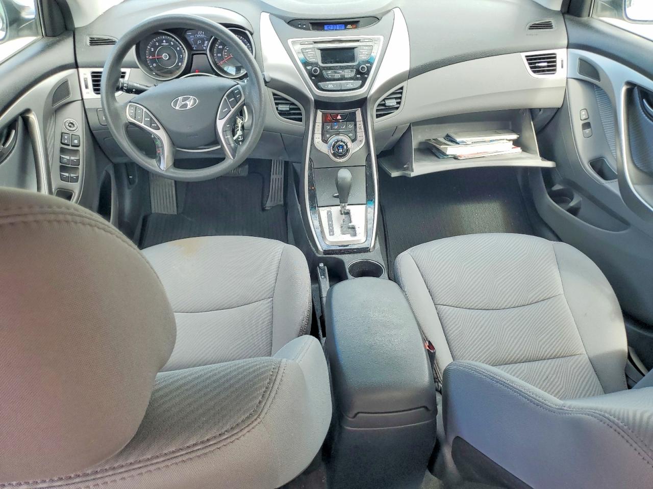 2013 Hyundai Elantra Gls Silver vin: 5NPDH4AE6DH286196