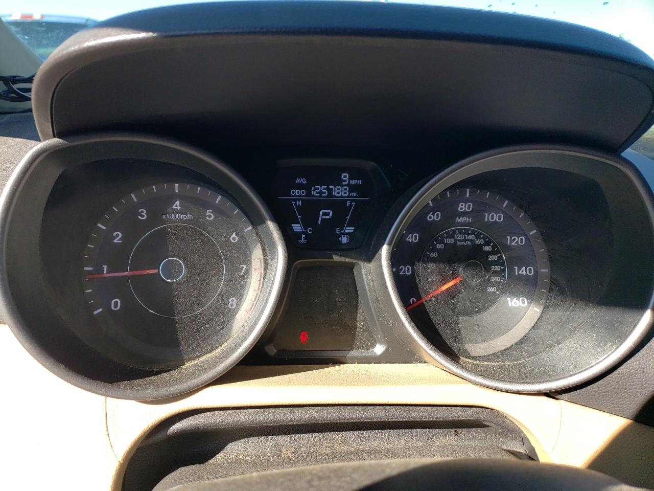 2013 Hyundai Elantra Gls Blue vin: 5NPDH4AE6DH287218