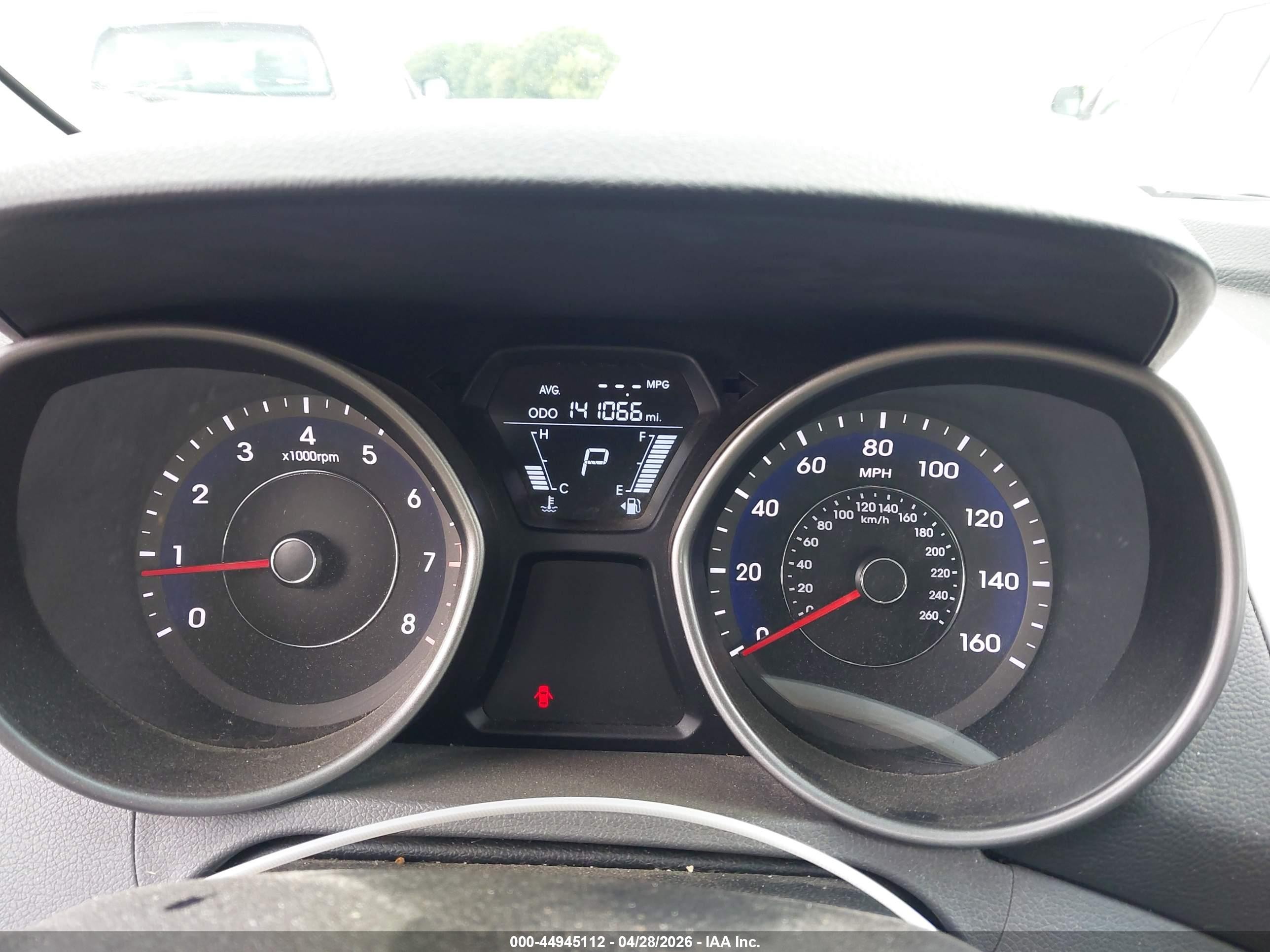 2013 Hyundai Elantra Limited Blue vin: 5NPDH4AE6DH299935
