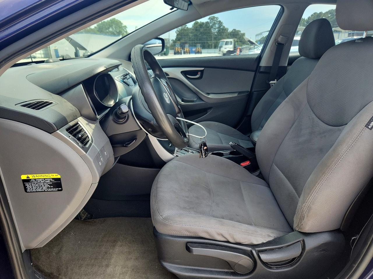 2013 Hyundai Elantra Gls Blue vin: 5NPDH4AE6DH301540