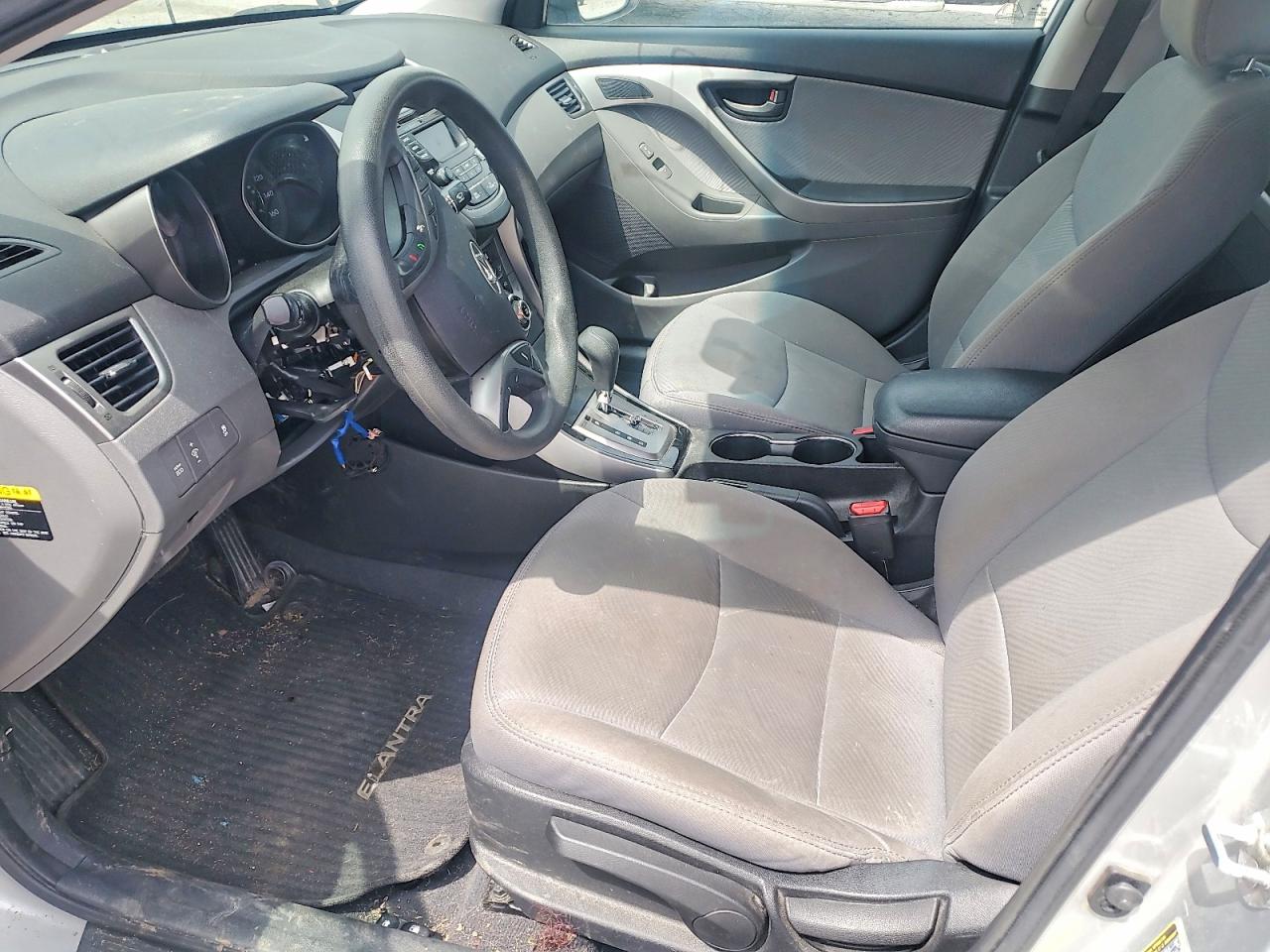 2013 Hyundai Elantra Gls Silver vin: 5NPDH4AE6DH306432