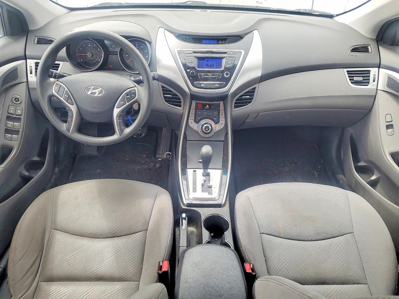 2013 Hyundai Elantra Gls Silver vin: 5NPDH4AE6DH306432