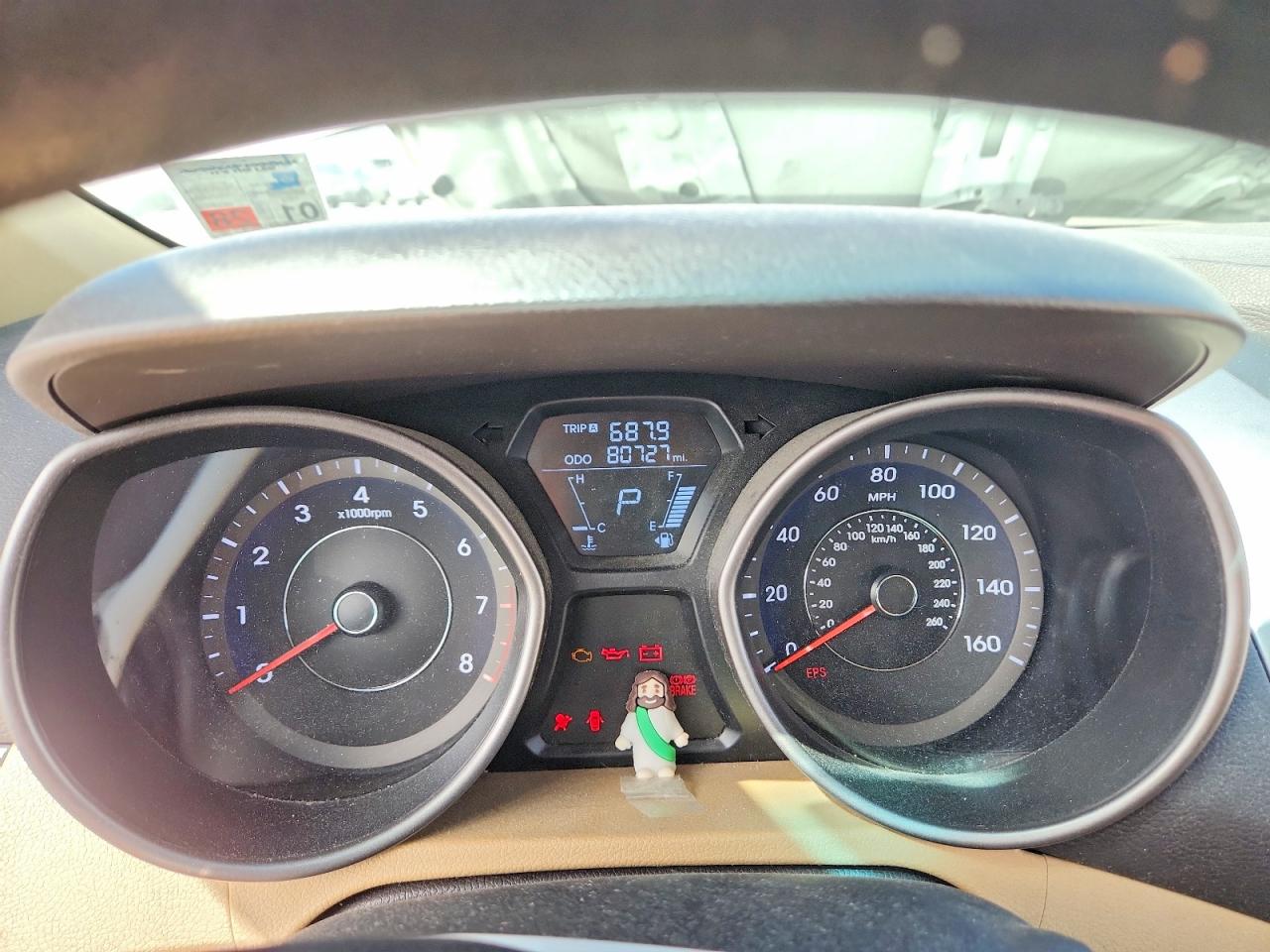 2013 Hyundai Elantra Gls White vin: 5NPDH4AE6DH306849