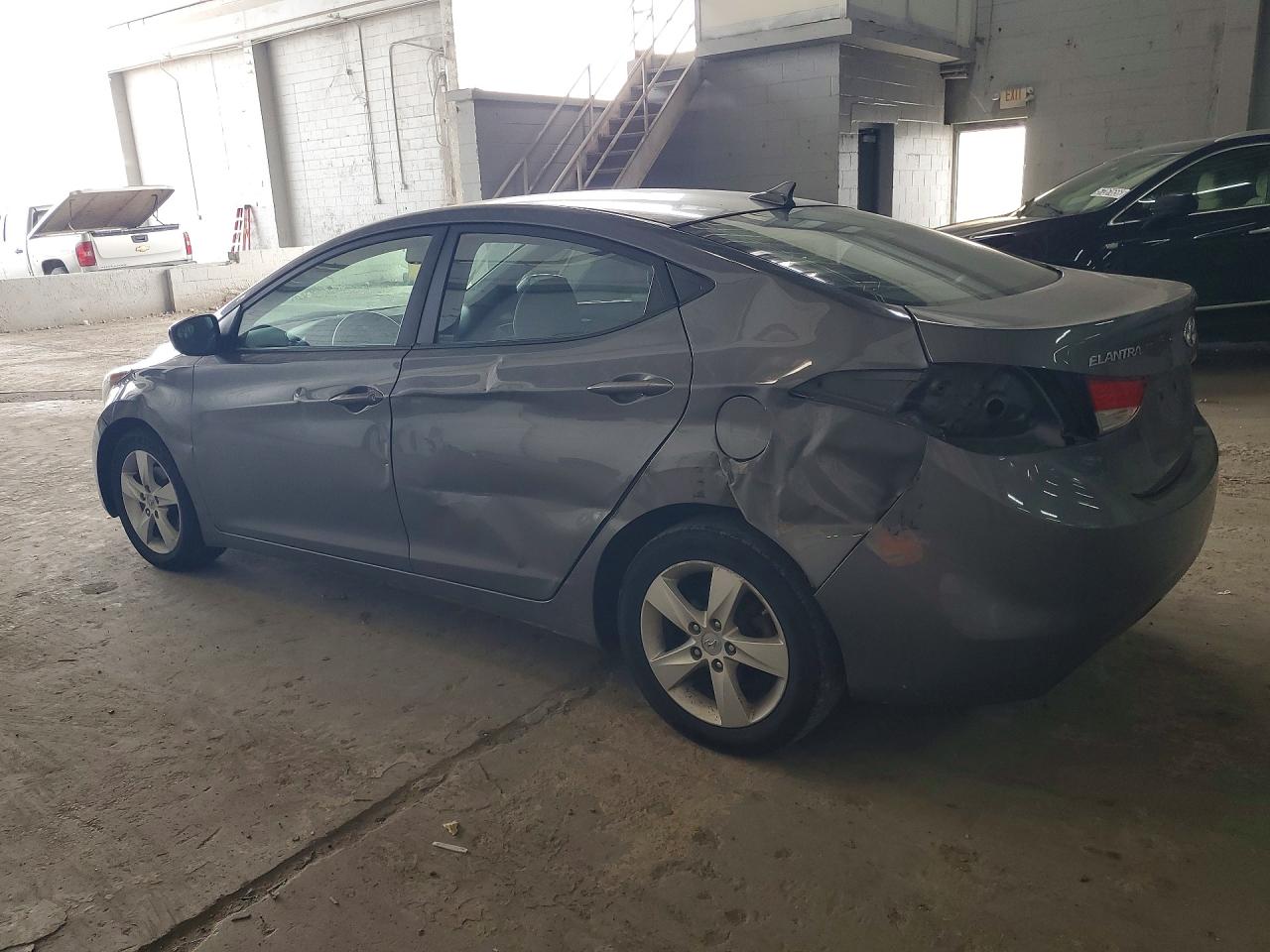 2013 Hyundai Elantra Gls Silver vin: 5NPDH4AE6DH312358