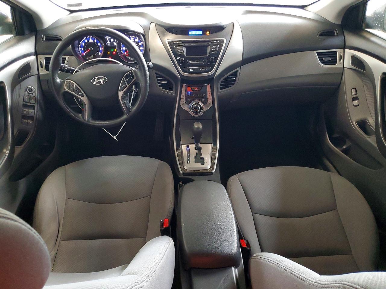 2013 Hyundai Elantra Gls Silver vin: 5NPDH4AE6DH312358