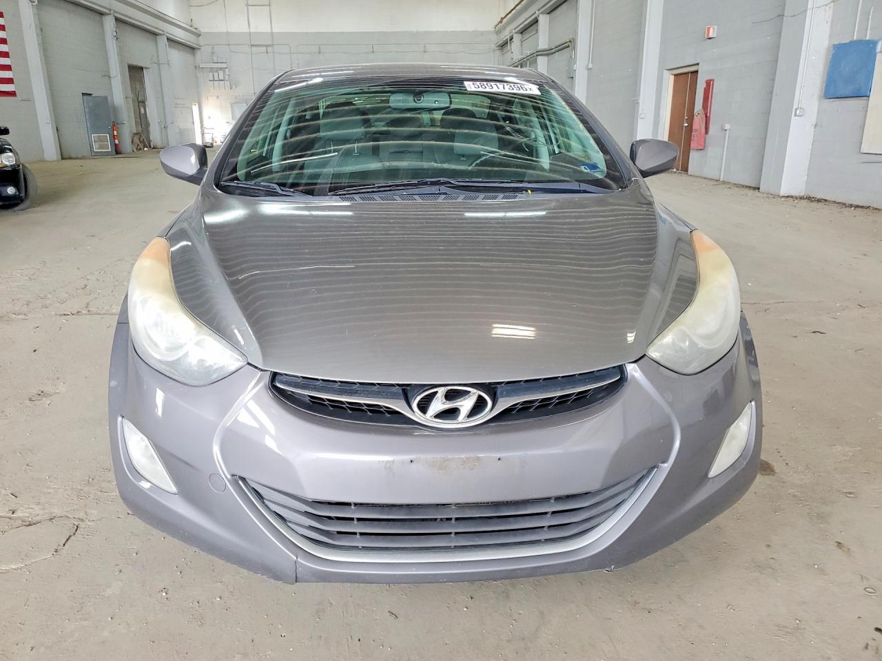 2013 Hyundai Elantra Gls Silver vin: 5NPDH4AE6DH312358