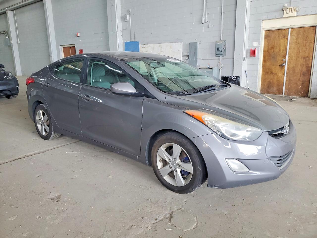 2013 Hyundai Elantra Gls Silver vin: 5NPDH4AE6DH312358