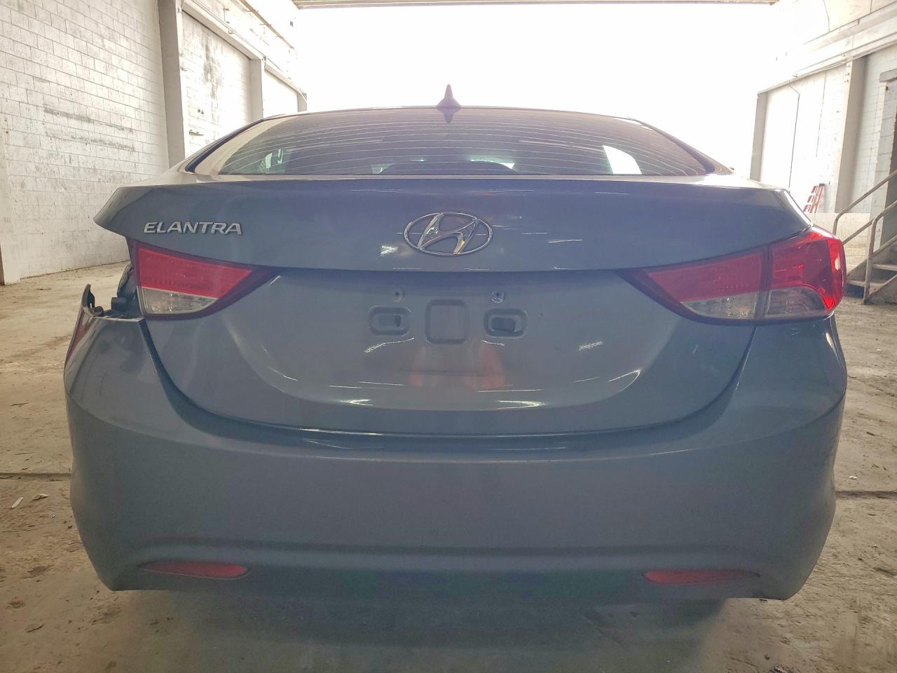 2013 Hyundai Elantra Gls Silver vin: 5NPDH4AE6DH312358