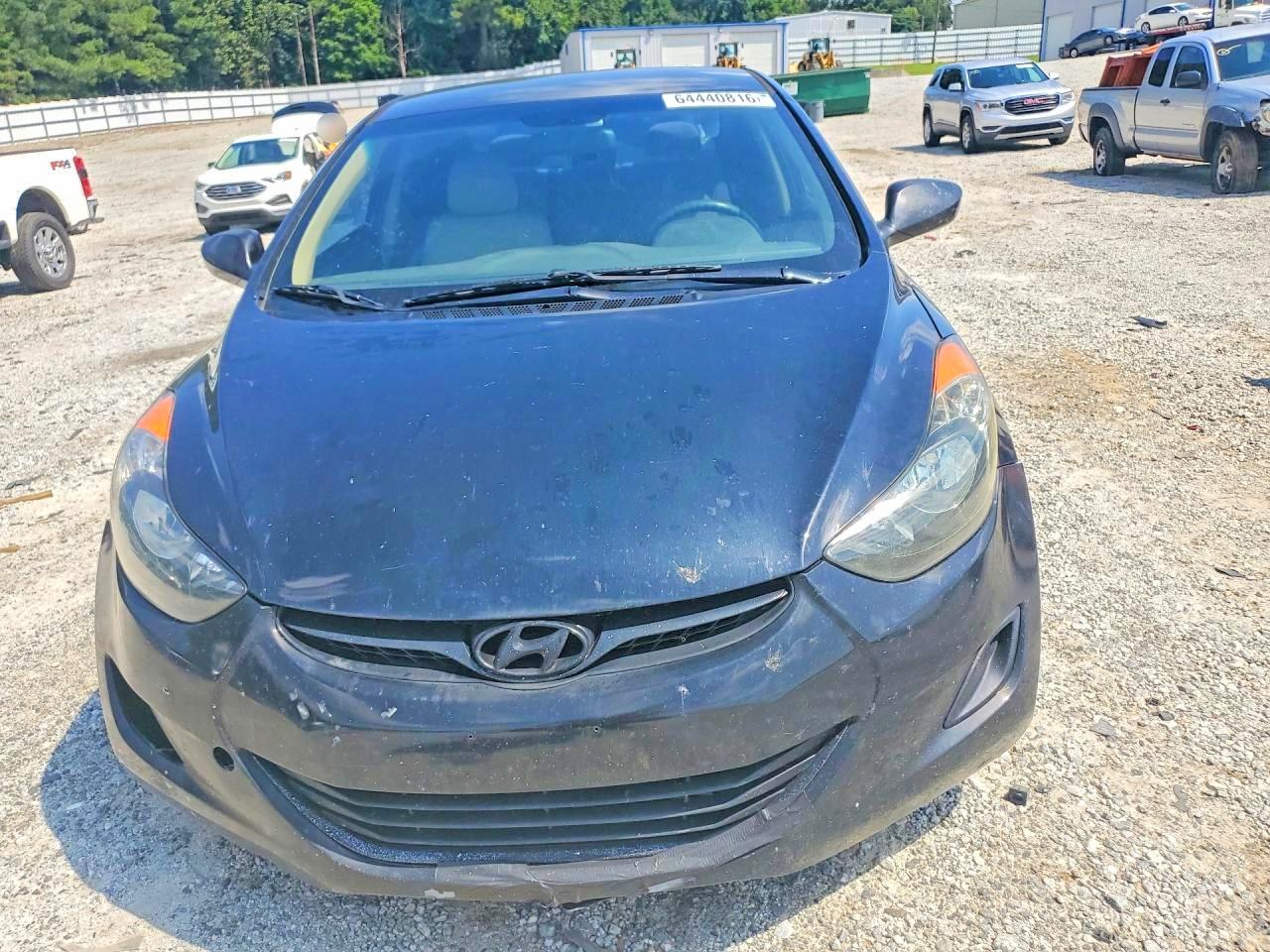 2013 Hyundai Elantra Gls Black vin: 5NPDH4AE6DH314062
