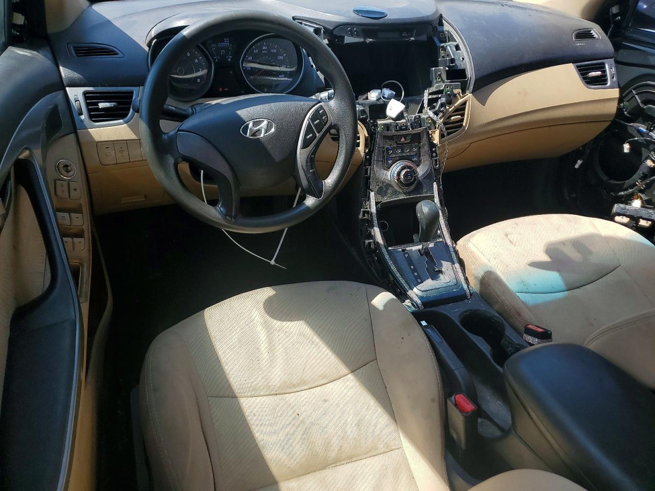 2013 Hyundai Elantra Gls Black vin: 5NPDH4AE6DH314062