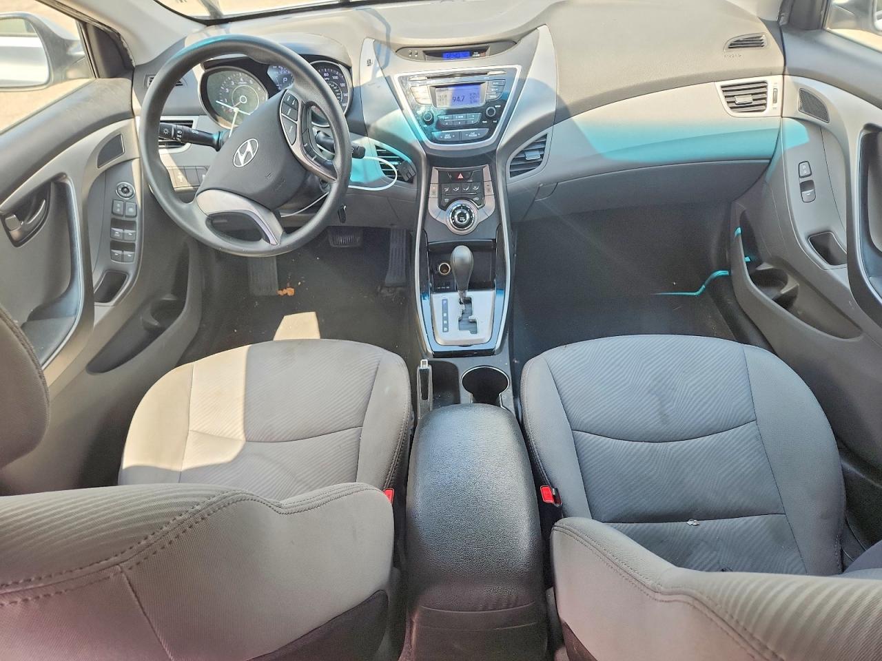 2013 Hyundai Elantra Gls Silver vin: 5NPDH4AE6DH316202