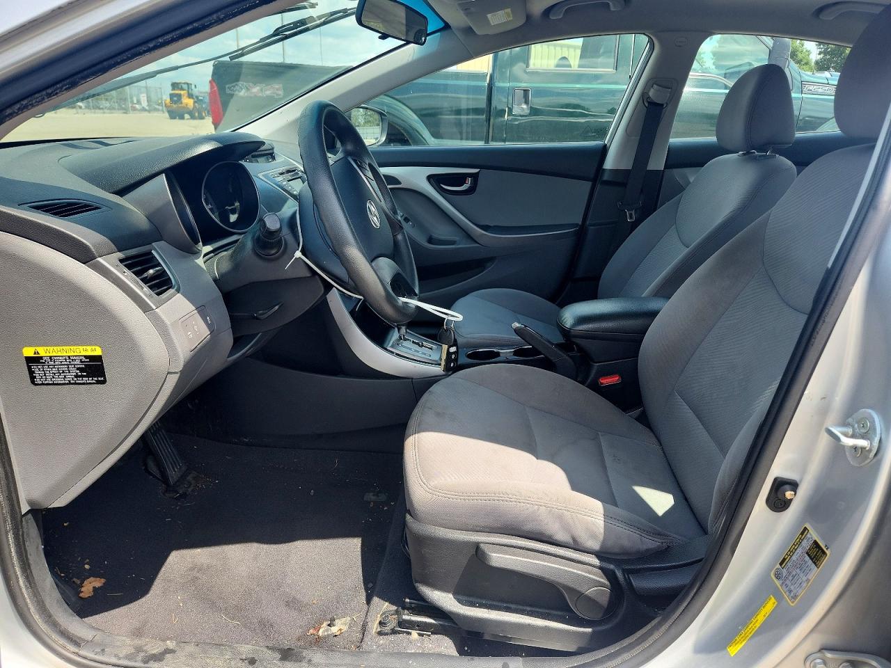 2013 Hyundai Elantra Gls Silver vin: 5NPDH4AE6DH316202