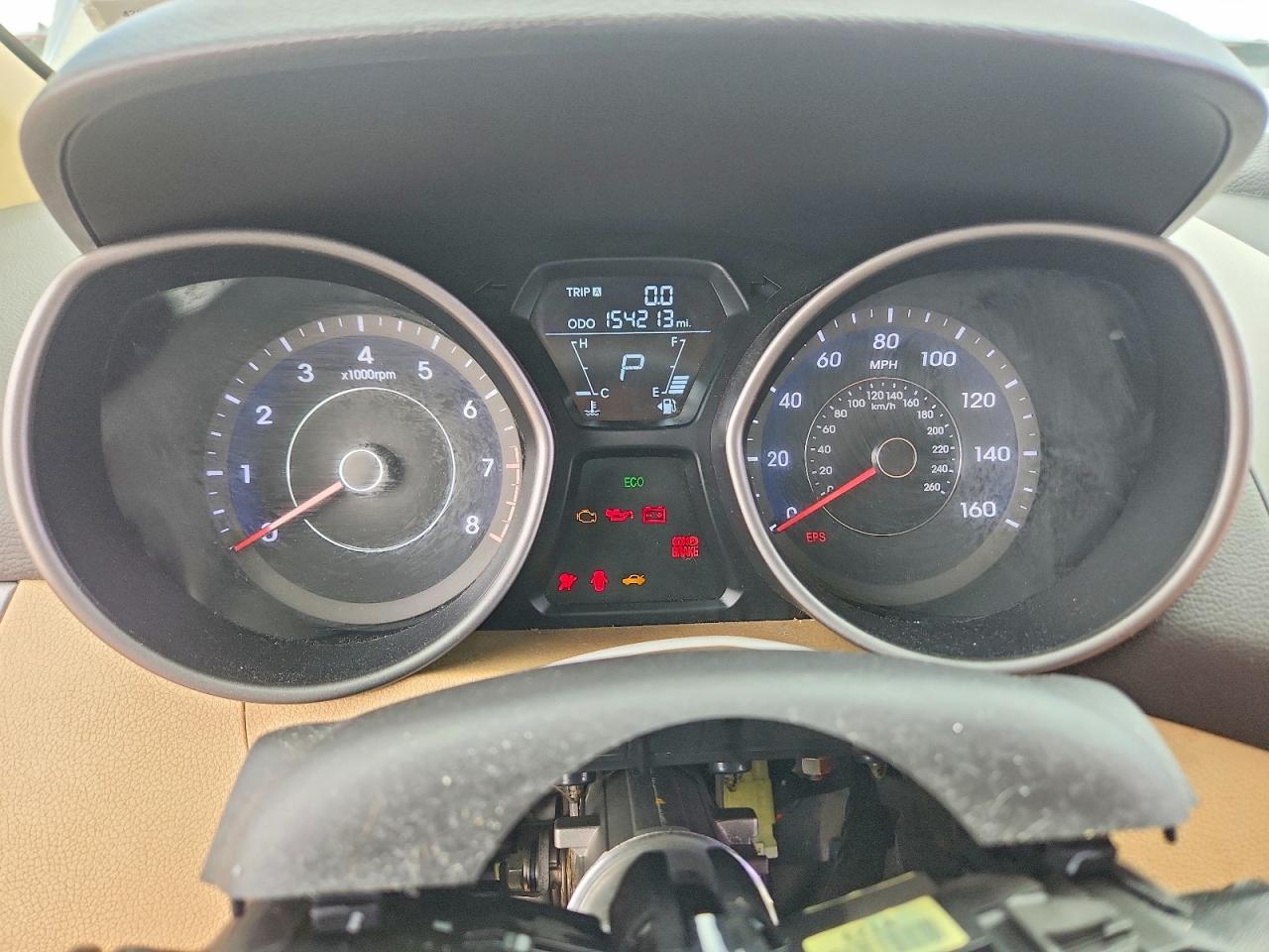 2013 Hyundai Elantra Gls Gray vin: 5NPDH4AE6DH323120