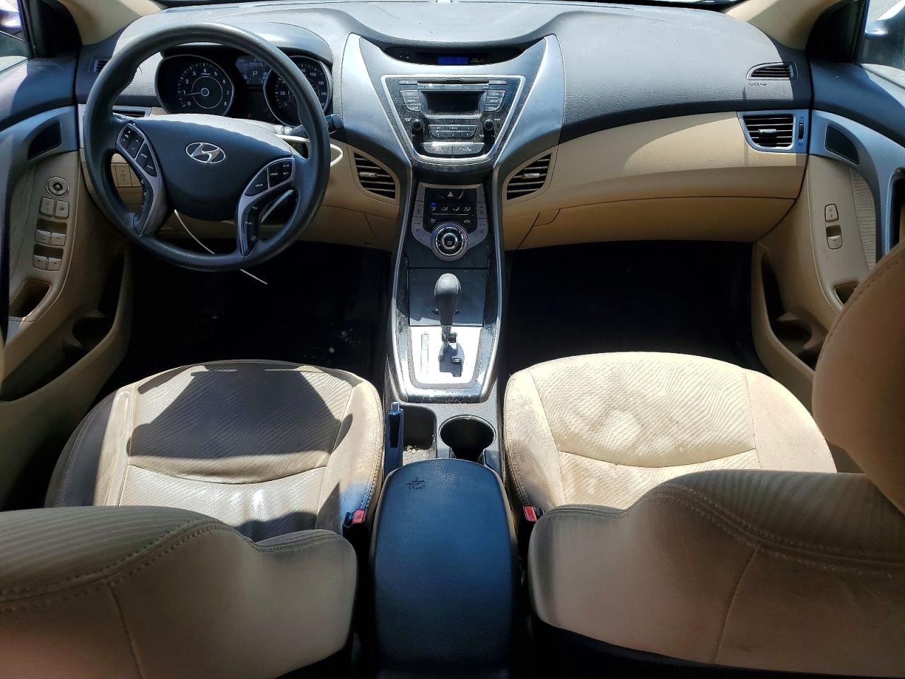 2013 Hyundai Elantra Gls Белый vin: 5NPDH4AE6DH323280