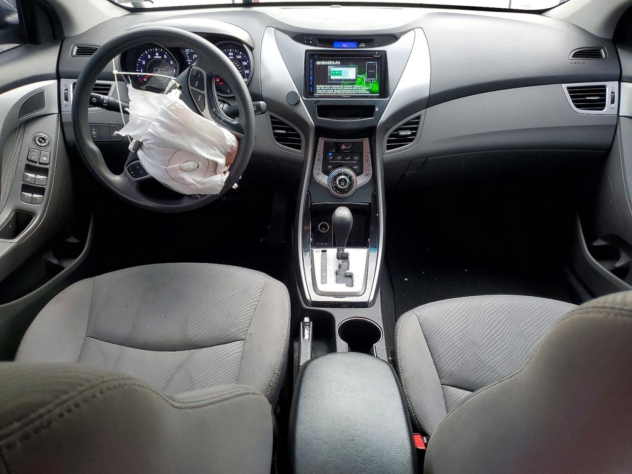 2013 Hyundai Elantra Gls Gray vin: 5NPDH4AE6DH330262