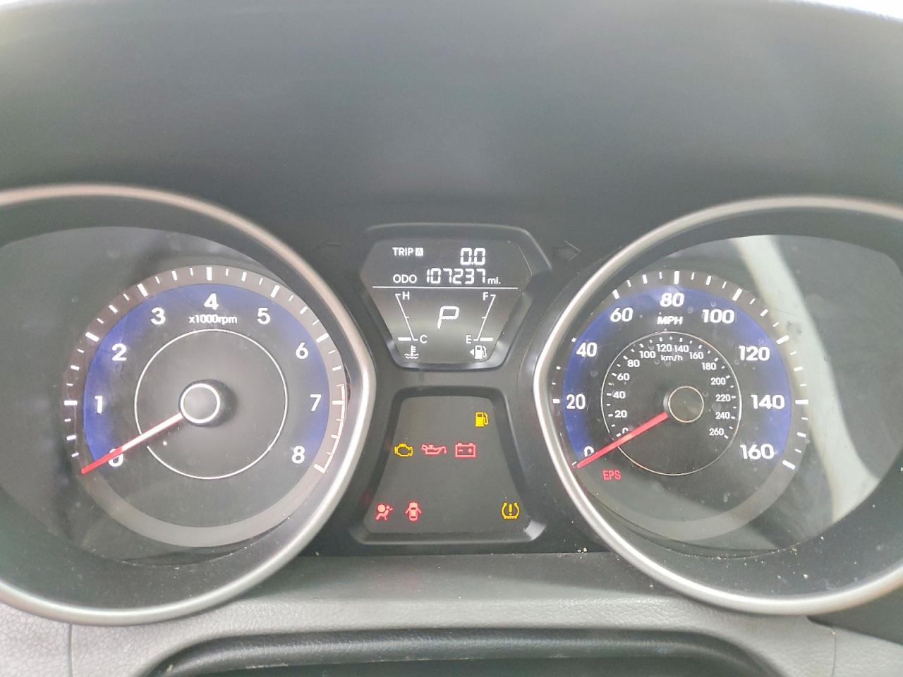 2013 Hyundai Elantra Gls Gray vin: 5NPDH4AE6DH330262