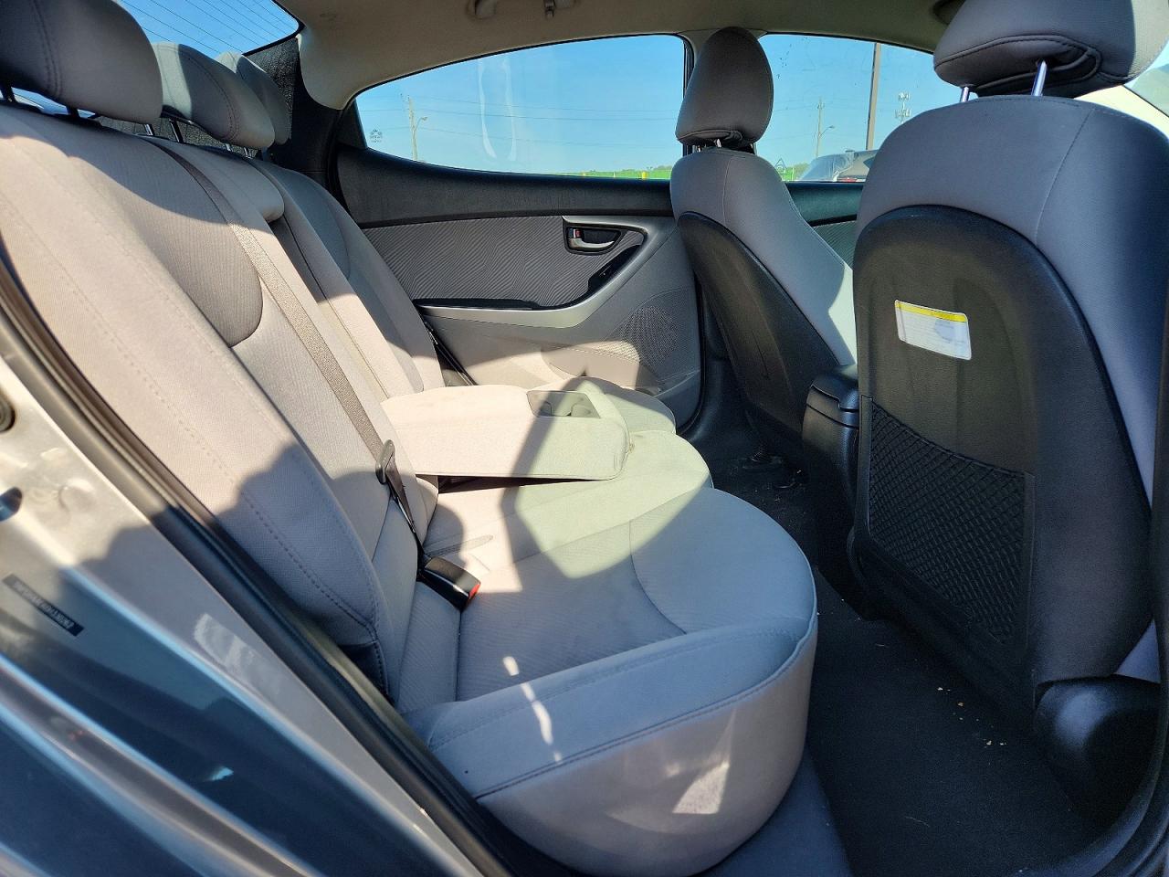 2013 Hyundai Elantra Gls Gray vin: 5NPDH4AE6DH330262
