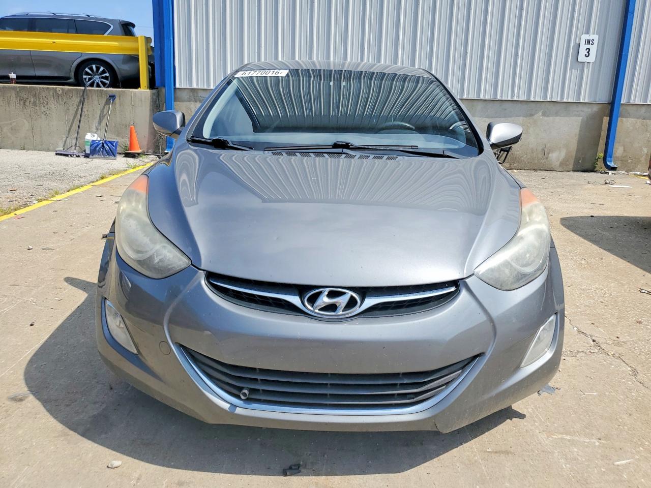 2013 Hyundai Elantra Gls Серый vin: 5NPDH4AE6DH331041