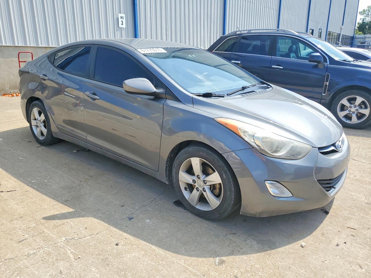 2013 Hyundai Elantra Gls Серый vin: 5NPDH4AE6DH331041
