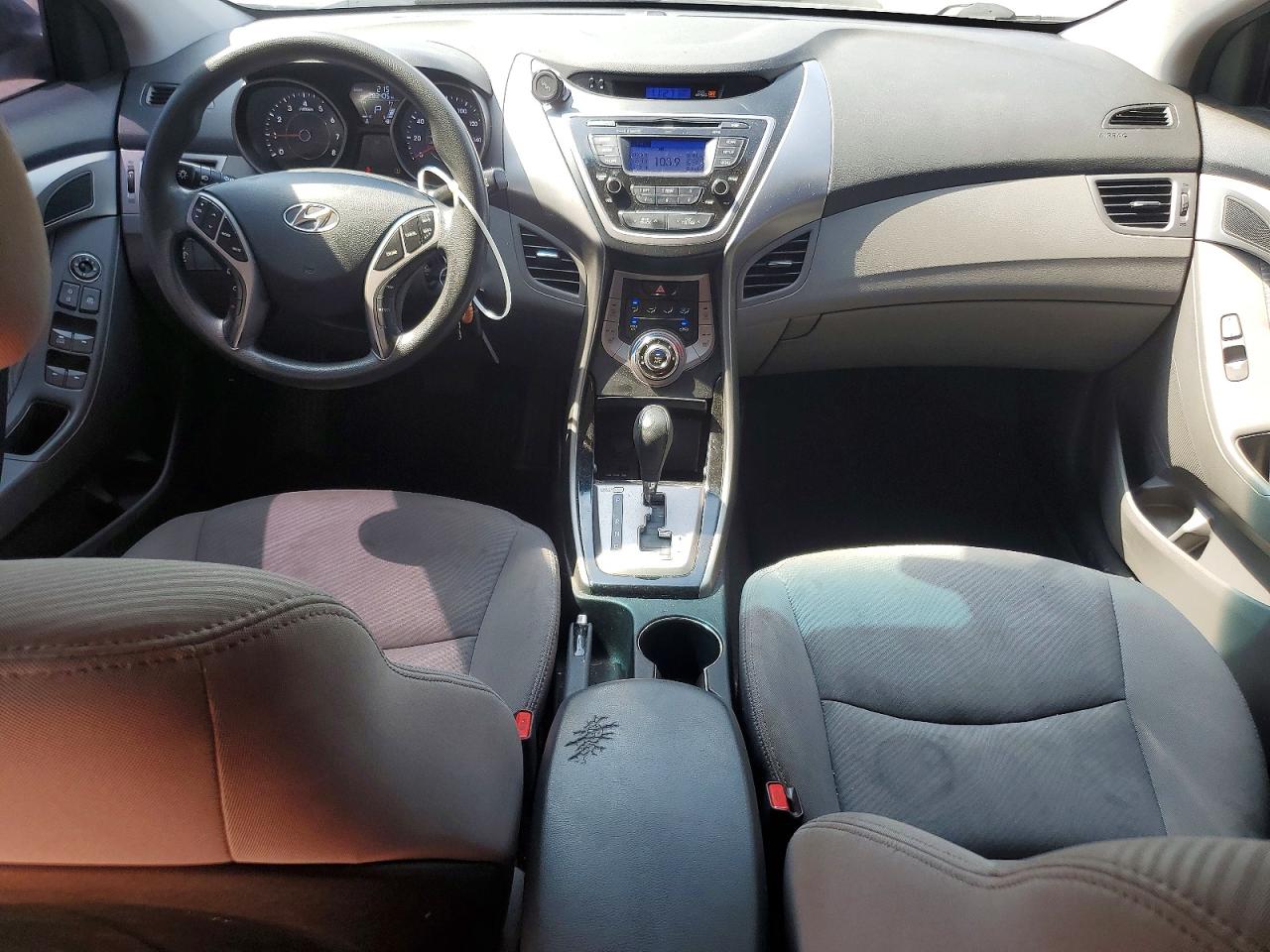 2013 Hyundai Elantra Gls Серый vin: 5NPDH4AE6DH331041